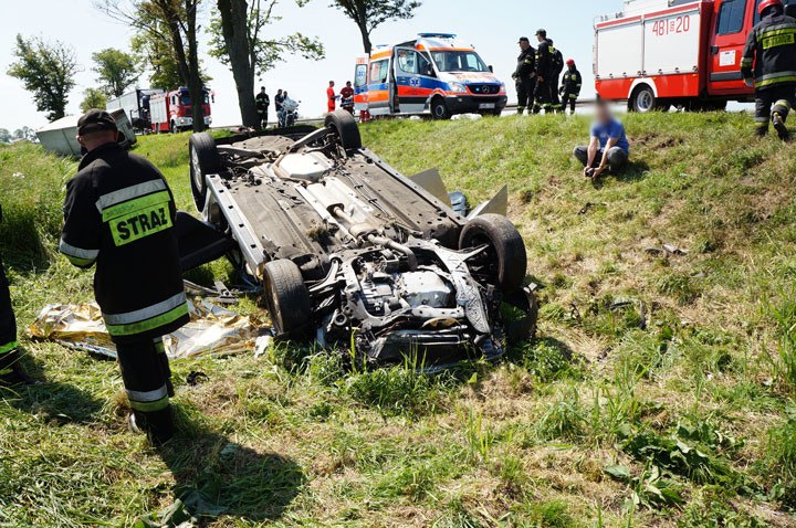 Śmiertelny wypadek na trasie Elbląg-Malbork zdjęcie nr 58327