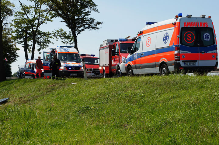 Śmiertelny wypadek na trasie Elbląg-Malbork zdjęcie nr 58311
