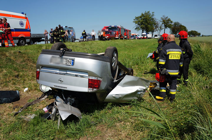 Śmiertelny wypadek na trasie Elbląg-Malbork zdjęcie nr 58324