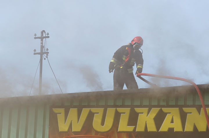 Pożar sklepu i warsztatu na Sopockiej zdjęcie nr 59604