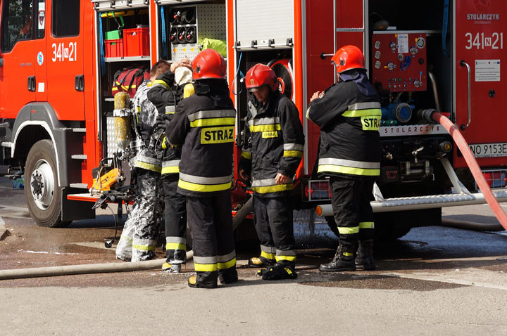 Pożar sklepu i warsztatu na Sopockiej zdjęcie nr 59627