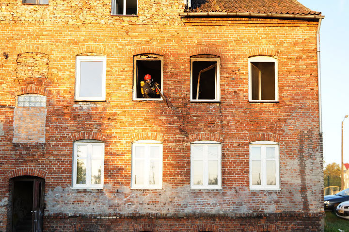 Malborska: pożar mieszkania zdjęcie nr 60254