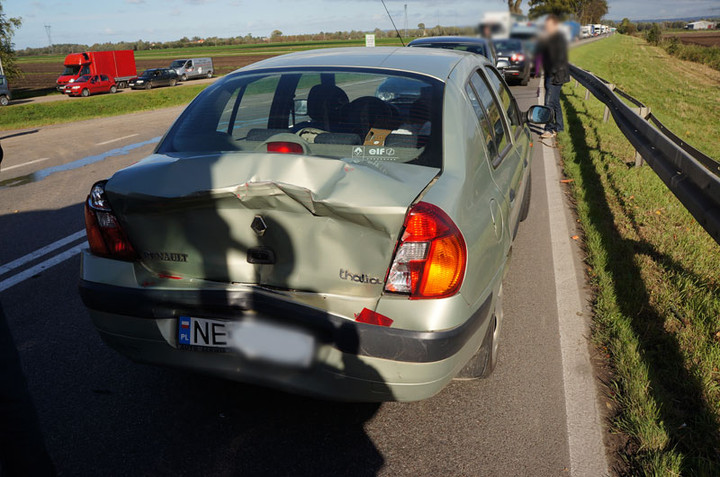 Wypadek w Jegłowniku: jedna osoba ranna zdjęcie nr 62128