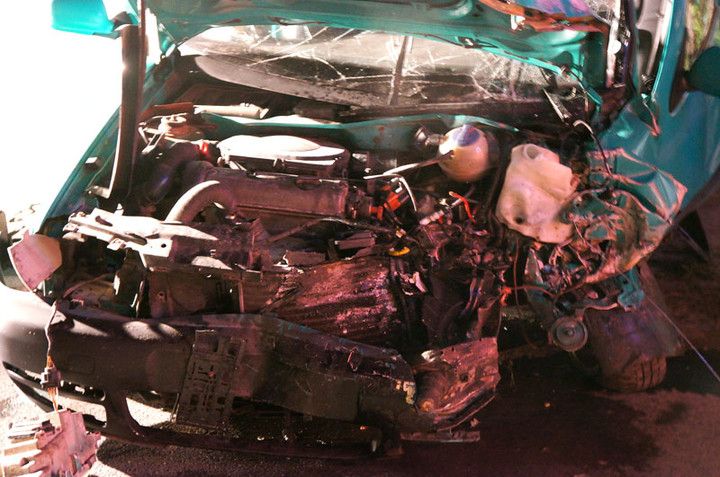 Wypadek na Orzeszkowej: dwie osoby ranne zdjęcie nr 62139