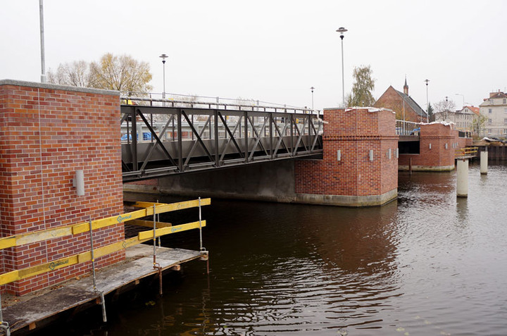 Dolny most na rzece Elbląg udostępniony dla ruchu pieszego zdjęcie nr 63009
