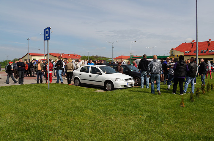 Protest na przejściu granicznym w Grzechotkach zdjęcie nr 69530