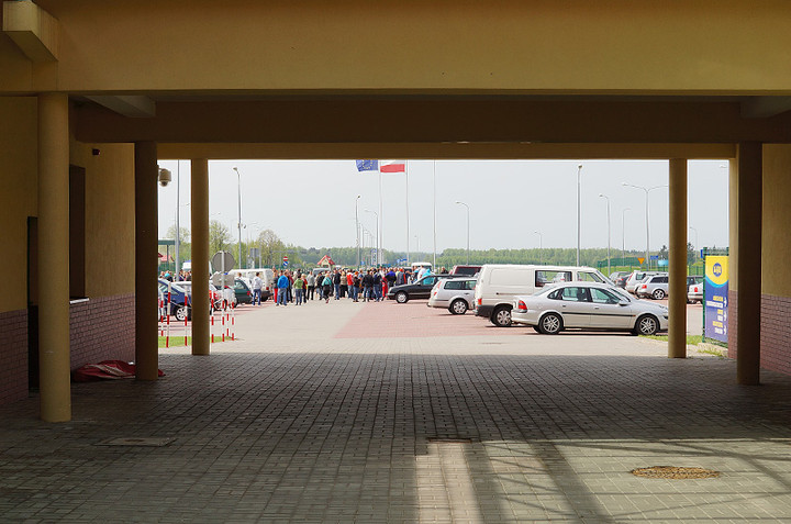 Protest na przejściu granicznym w Grzechotkach zdjęcie nr 69528