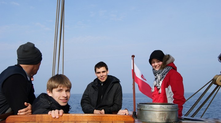 Młodzież z Kamionka Wielkiego na Bałtyku zdjęcie nr 69717