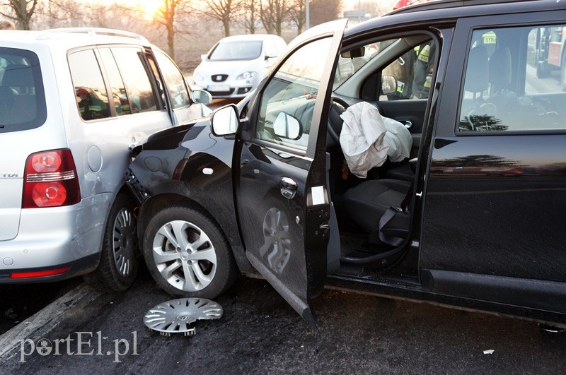 Kazimierzowo: zderzenie czterech aut zdjęcie nr 84051