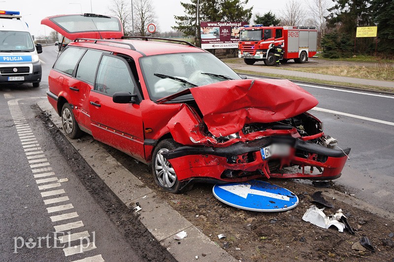 Kazimierzowo: wypadek na skrzyżowaniu zdjęcie nr 84845
