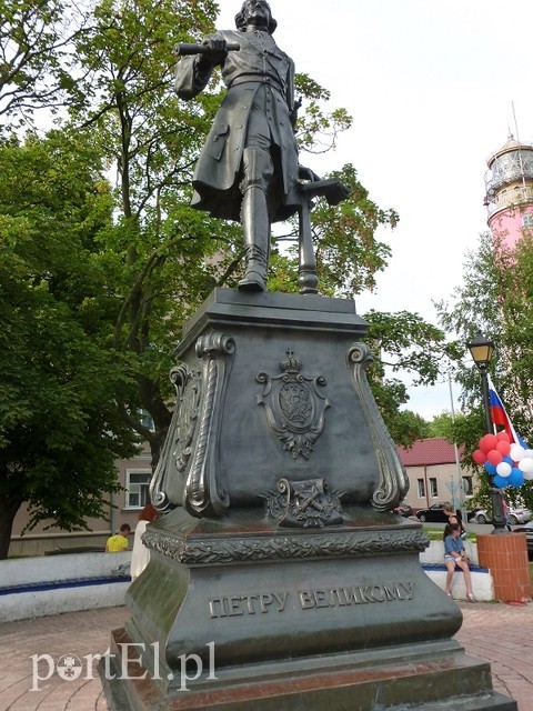 Pomnik Piotra Wielkiego w Bałtijsku