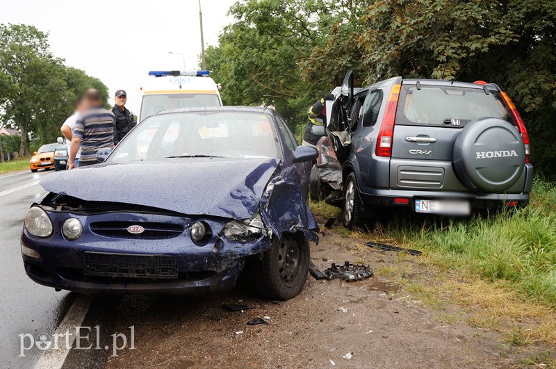 Kazimierzowo: zderzenie dwóch pojazdów zdjęcie nr 92065