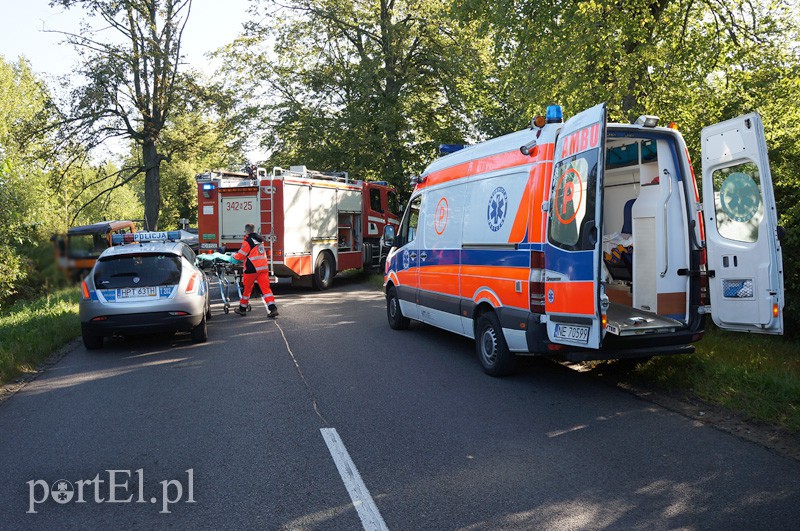 Wypadek na wylocie z Elbląga zdjęcie nr 92885