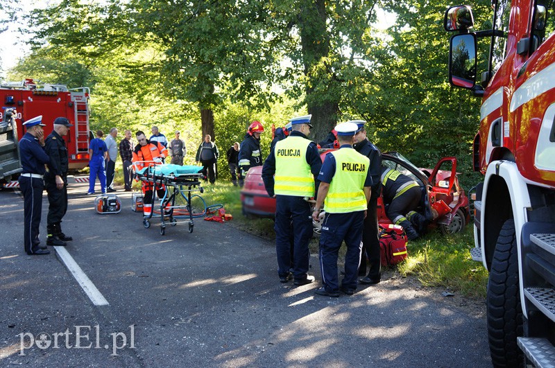 Wypadek na wylocie z Elbląga zdjęcie nr 92887