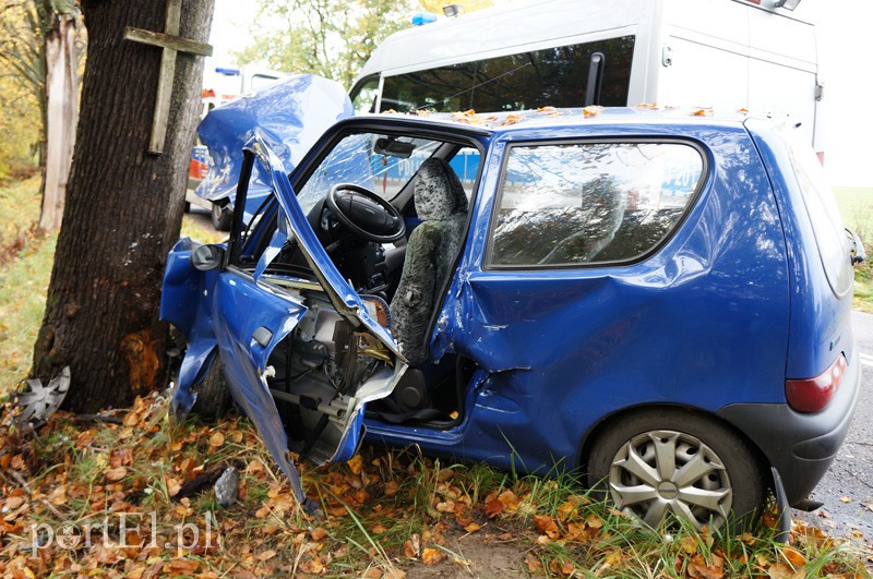 Wypadek między Hutą Żuławską a Pogrodziem zdjęcie nr 95465