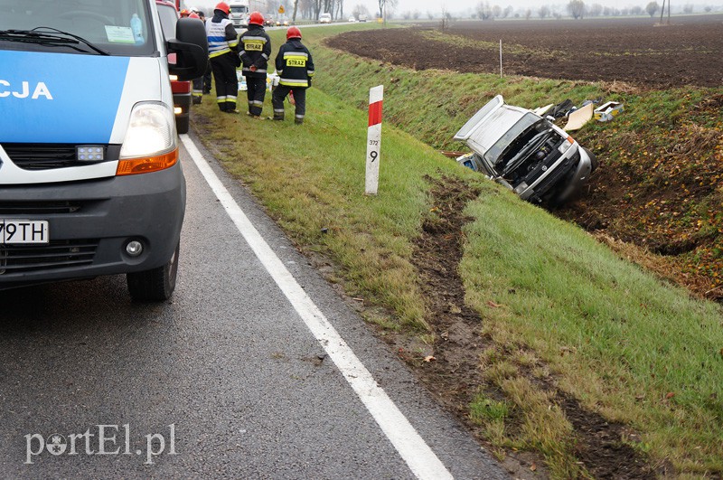 Wypadek między Jegłownikiem a Starym Polem zdjęcie nr 96432