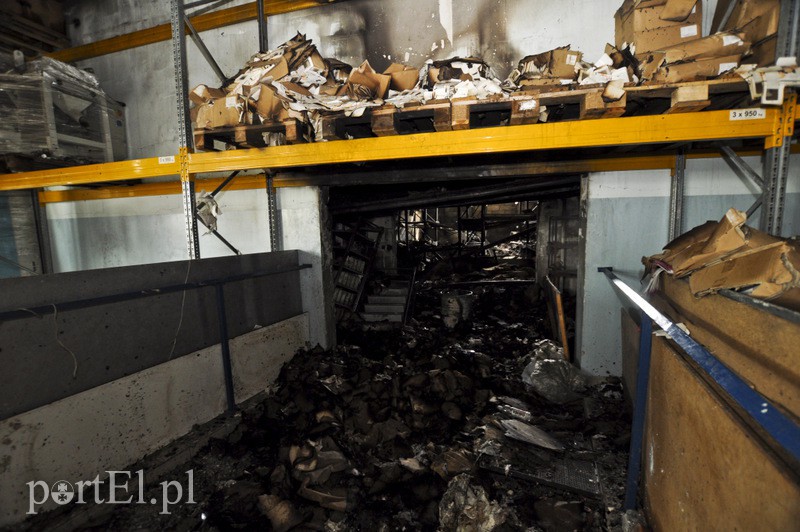 Fabryka świec w Raczkach Elbląskich po pożarze zdjęcie nr 103409