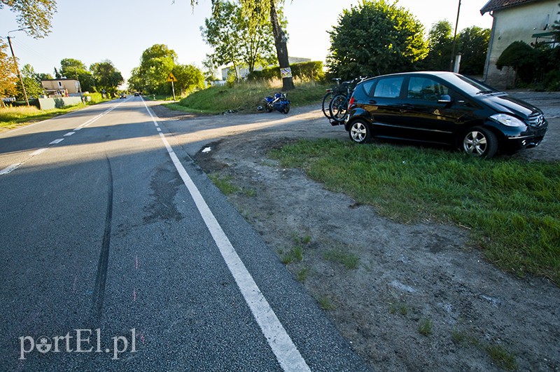  Groźny wypadek motocyklisty zdjęcie nr 111510