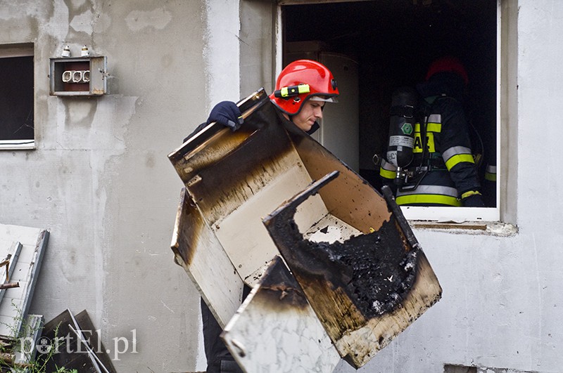 Pożar domu w Nowakowie zdjęcie nr 112205