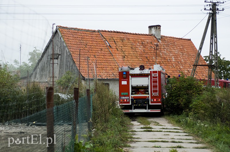 Pożar domu w Nowakowie zdjęcie nr 112194