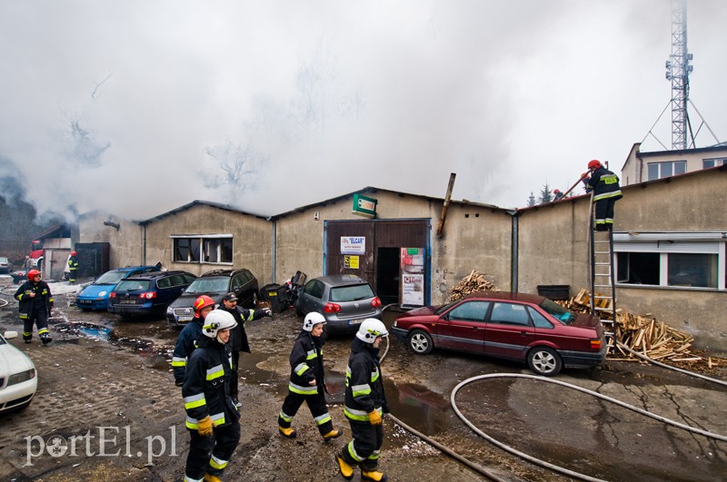  Pożar stolarni na Łęczyckiej zdjęcie nr 117712