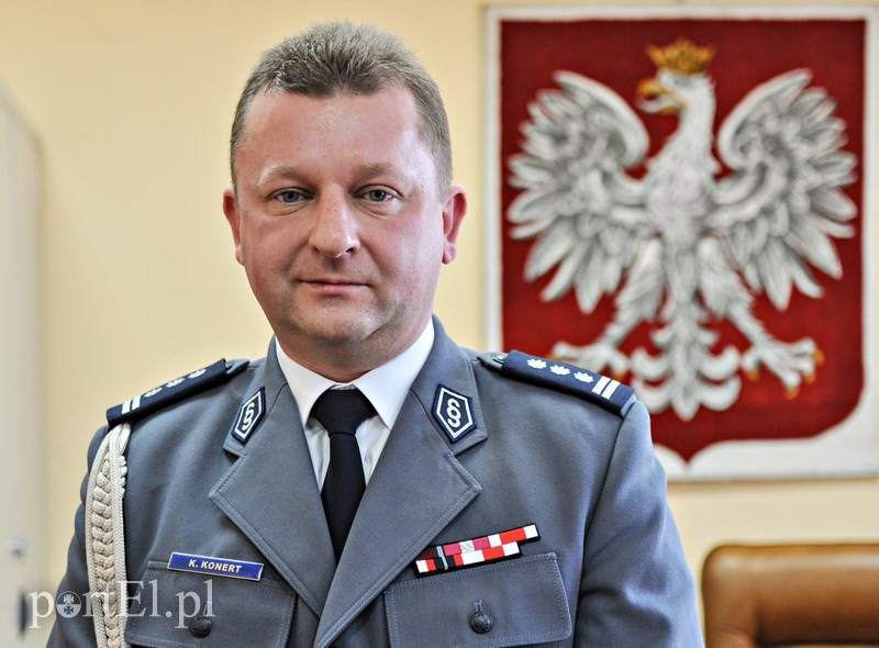 Nowy komendant policji w Elblągu: insp. Krzysztof Konert zdjęcie nr 120306