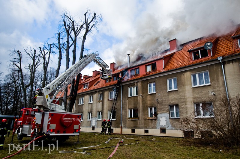  Pożar na Sadowej, mieszkańcy ewakuowani zdjęcie nr 122189