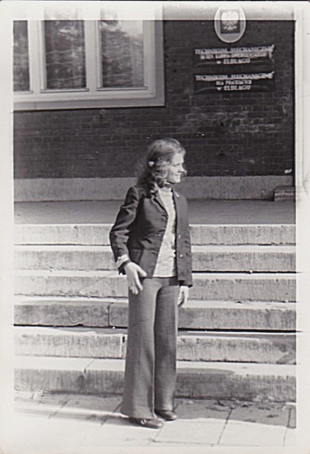 Hanna Skrobotun, absolwentka TM, specjalność metrologia warsztatowa, którą ukończyła w 1974 r.