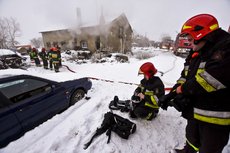 Pożar w Nowakowie zdjęcie nr 143625
