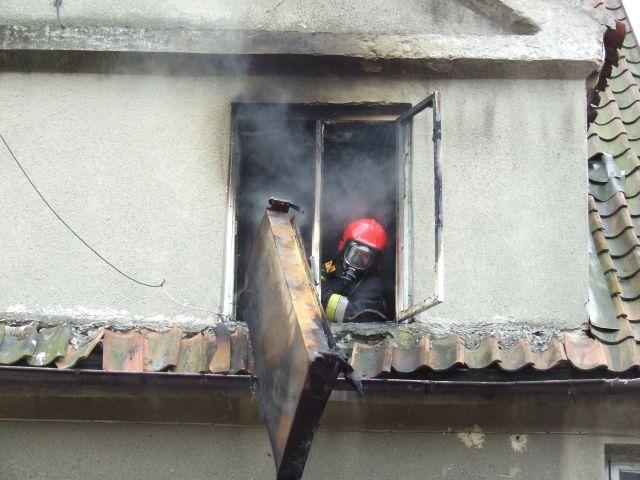 Pożar przy Żeglarskiej zdjęcie nr 12852