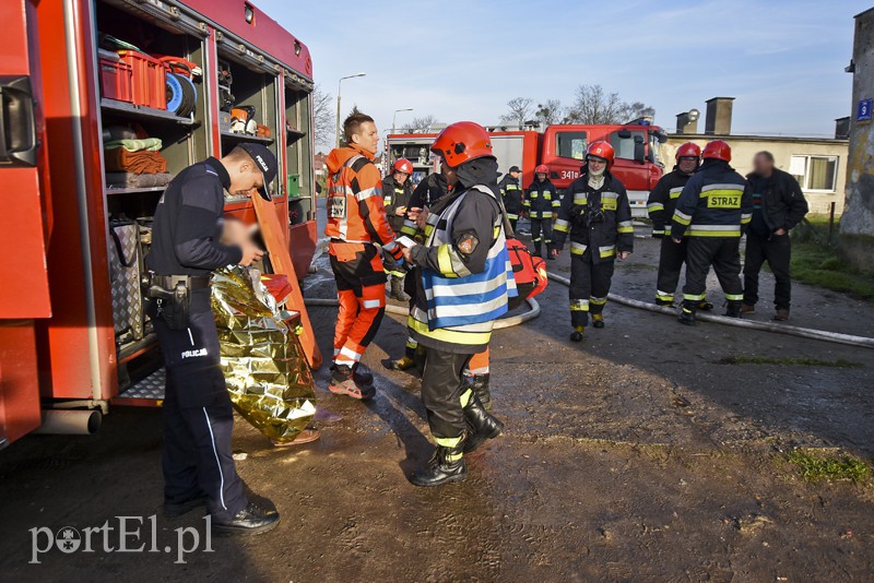  Pożar na ul. Skrzydlatej i w Gronowie Elbląskim zdjęcie nr 164914