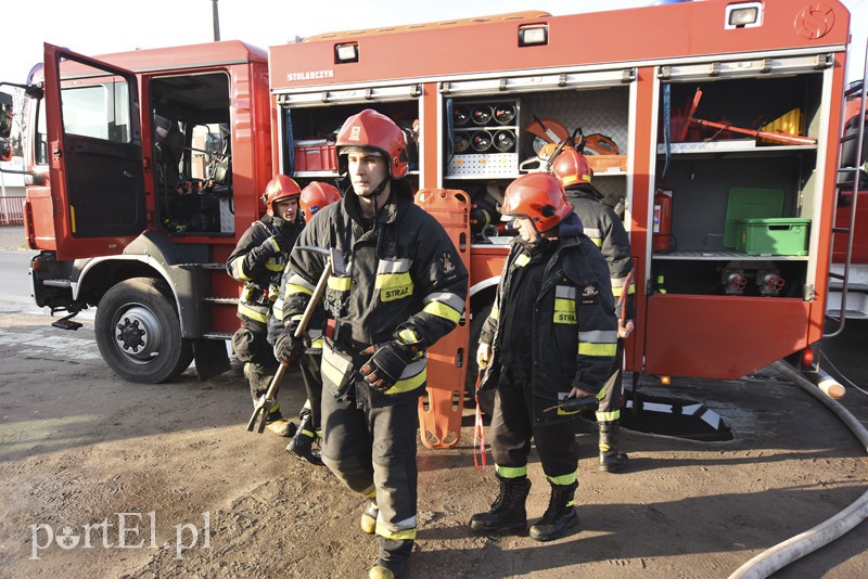  Pożar na ul. Skrzydlatej i w Gronowie Elbląskim zdjęcie nr 164909