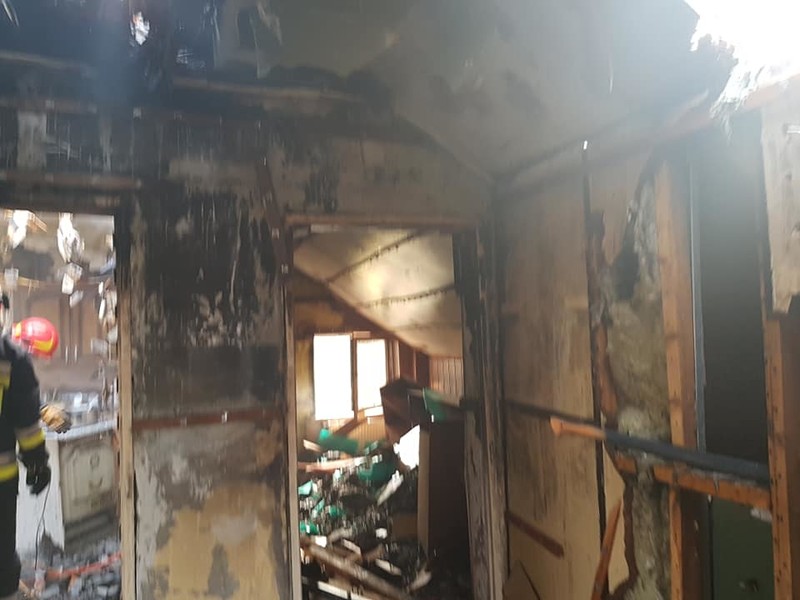 Pożar zniszczył ich dom, proszą o pomoc zdjęcie nr 190162