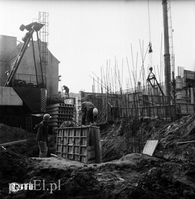 Elbląskie budowy z lat 70. na zdjęciach Czesława Misiuka zdjęcie nr 219070