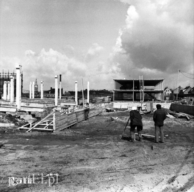 Elbląskie budowy z lat 70. na zdjęciach Czesława Misiuka zdjęcie nr 219044