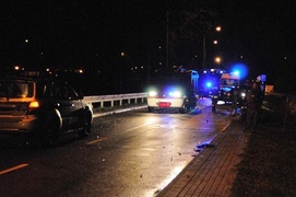 Wypadek na Radomskiej - dwie osoby ranne