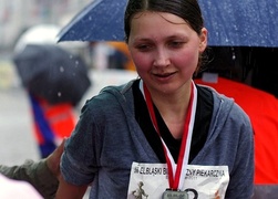 Deszcz nie przeszkodził biegaczom