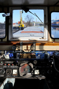 Bizony pchają barki do Kaliningradu