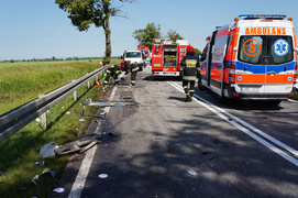 Śmiertelny wypadek na trasie Elbląg-Malbork