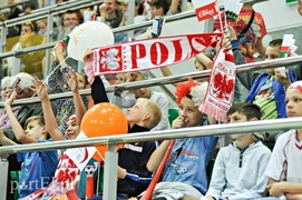 Głośny doping nie pomógł polskim reprezentacjom