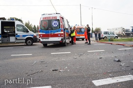 Wypadek w Kazimierzowie: dwie osoby w szpitalu