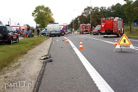 Wypadek w Kazimierzowie: dwie osoby w szpitalu