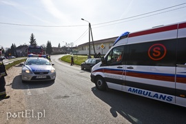 Potrącenie w Milejewie. 10-latka trafiła do szpitala