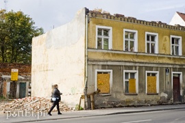 Znika budynek z Kościuszki