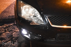 Na ul. Orzeszkowej ford uderzył w skuter
