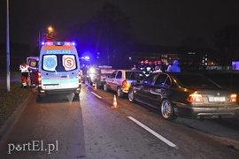 Zderzenie trzech aut na ul. Żeromskiego, trzy osoby w szpitalu