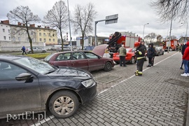 Cztery auta zderzyły się na al. Kardynała Wyszyńskiego