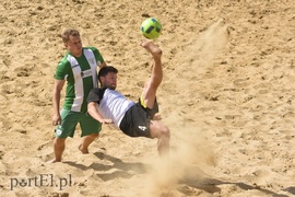 Piłkarskie emocje na plaży w Kadynach