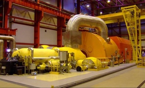 Turbina 460 MW uruchomiona w roku 2004 w Elektrowni Pątnów