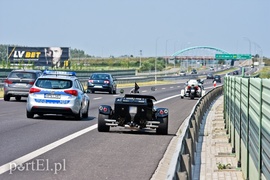 Wypadek motocyklisty na S7